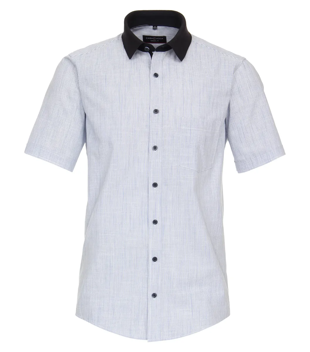 Рубашка CASAMODA с короткими рукавами "Повседневная рубашка CASAMODA с короткими рукавами в полоску ", голубой
Рубашка CASAMODA с короткими рукавами "Повседневная рубашка CASAMODA с короткими рукавами в полоску ", голубой