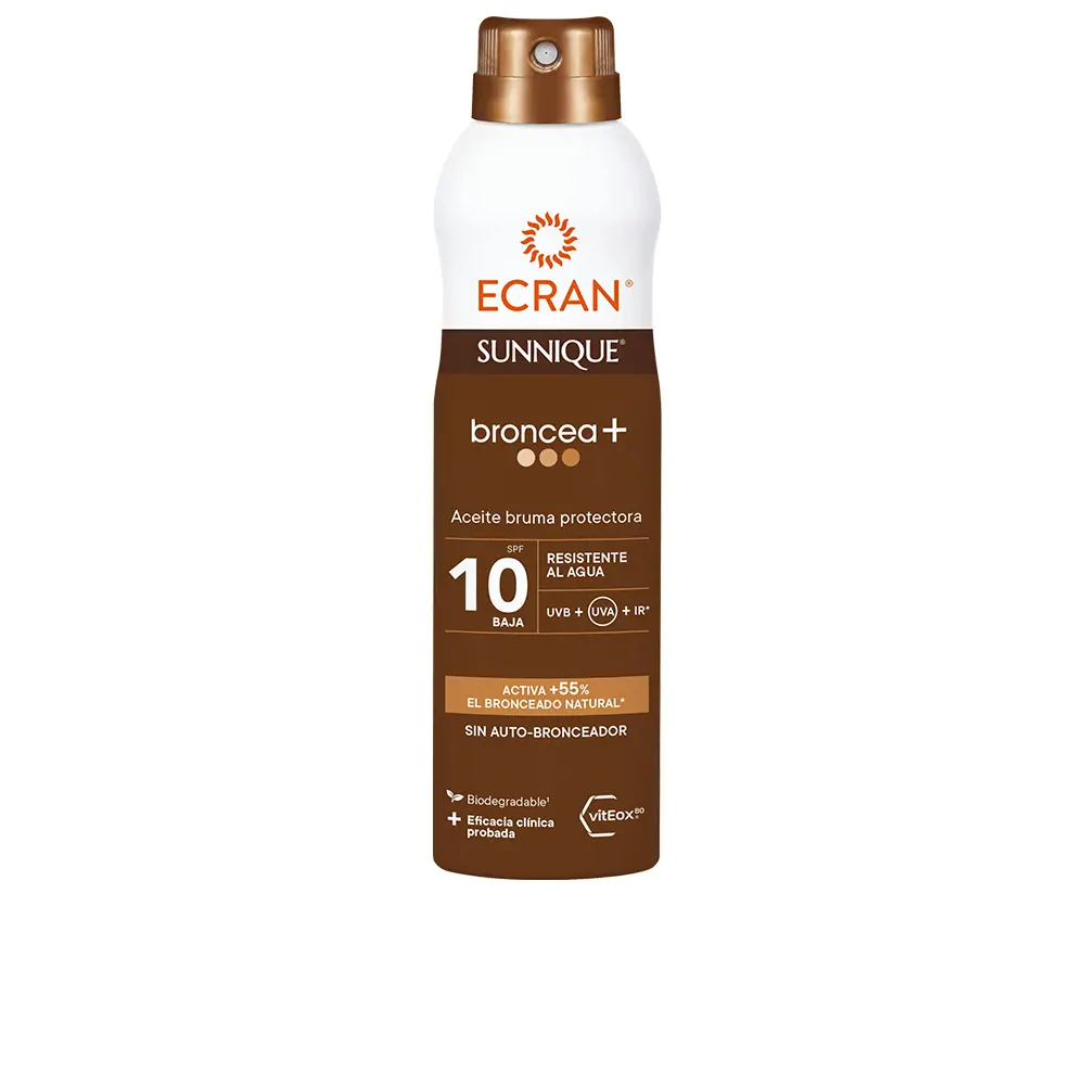 Солнцезащитный крем Ecran Sunnique Broncea+ Aceite Bruma Spf10 Ecran, 250 мл
Солнцезащитный крем Ecran Sunnique Broncea+ Aceite Bruma Spf10 Ecran, 250 мл