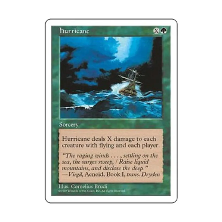 CCG Ураган (U), MTG - 5th Edition
CCG Ураган (U), MTG - 5th Edition