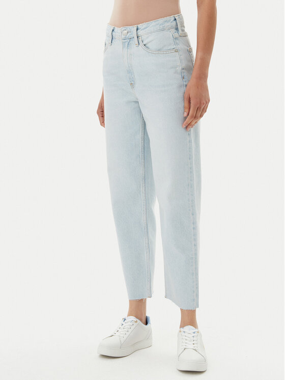 Джинсы прямого кроя Classic WW0WW44371 Tommy Hilfiger, синий 
Джинсы прямого кроя Classic WW0WW44371 Tommy Hilfiger, синий