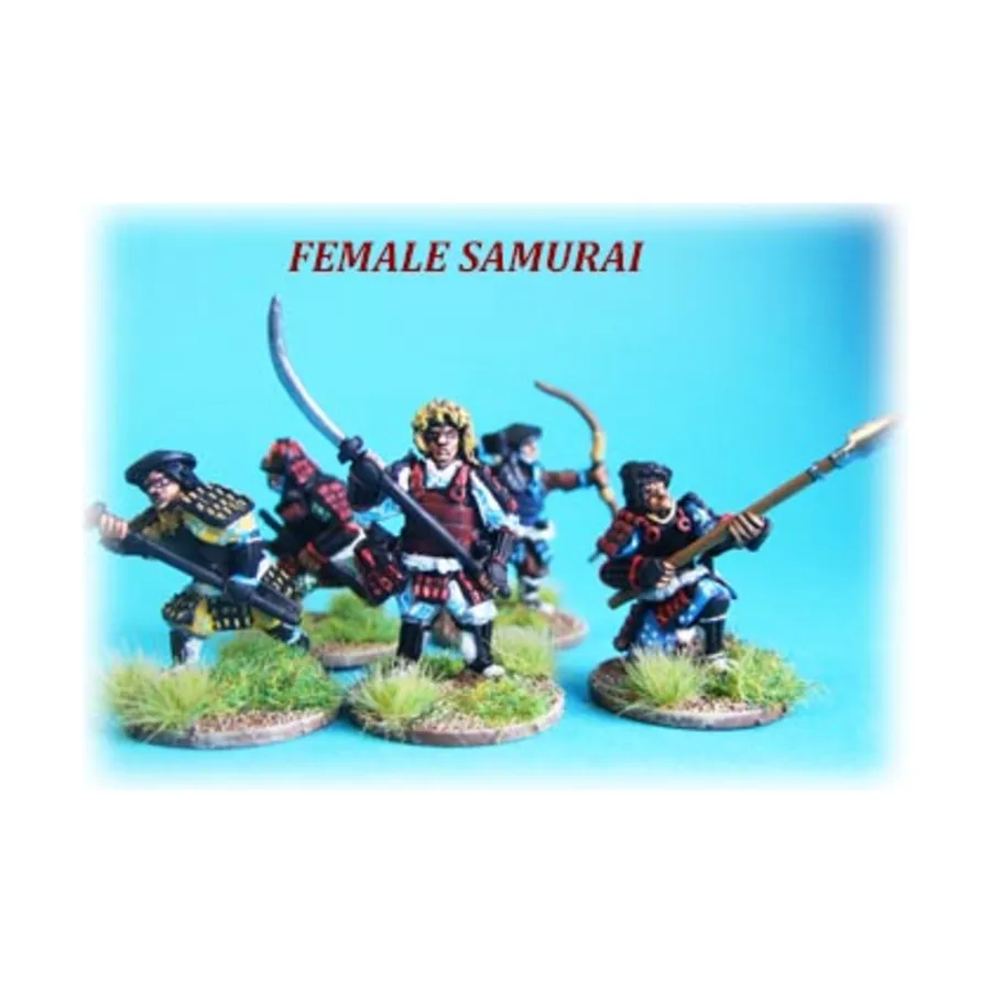 Женщины-самураи-воины, Samurai - 16th Century (28mm)
Женщины-самураи-воины, Samurai - 16th Century (28mm)