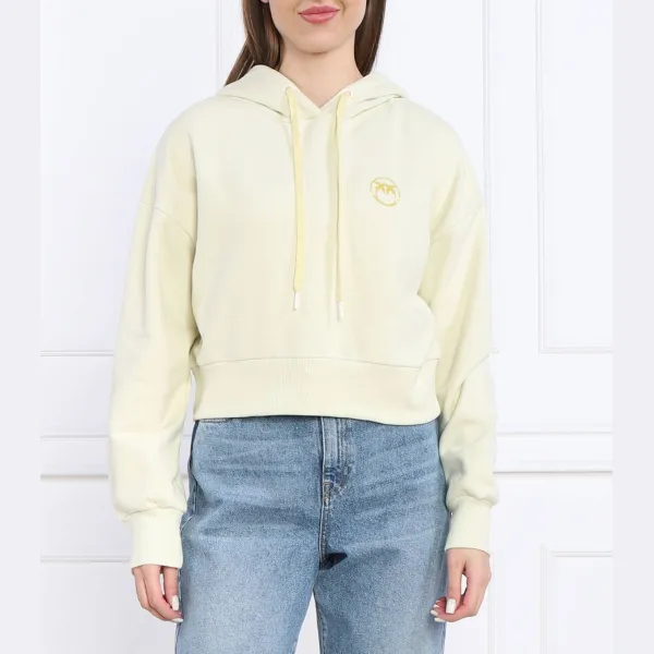 Укороченный толстовка медитативного кроя Pinko, зеленый
Укороченный толстовка медитативного кроя Pinko, зеленый