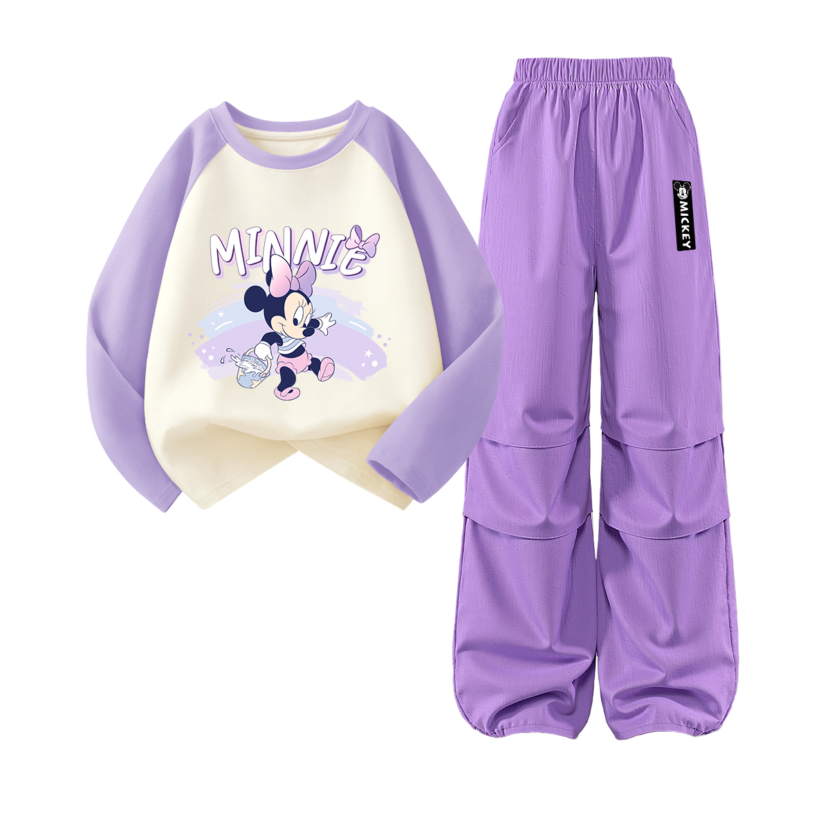 Детская повседневная спортивная одежда Disney, фиолетовый
Детская повседневная спортивная одежда Disney, фиолетовый