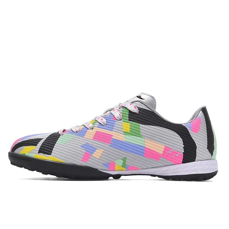 Kuding Унисекс футбольные бутсы низкие белые/аква/черные/серебристые серебристые (для искусственного покрытия), цвет Silver (Turf)
Kuding Унисекс футбольные бутсы низкие белые/аква/черные/серебристые серебристые (для искусственного покрытия), цвет Silver (Turf)