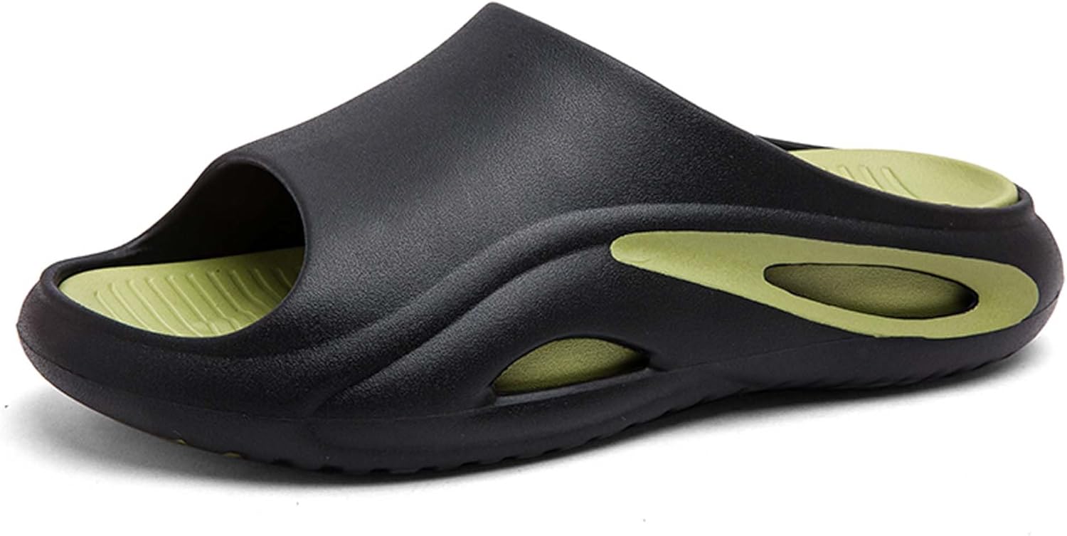 Мужские домашние шлепанцы для душа с быстрой сушкой, удобные пляжные сандалии Generic, черный/зеленый
Мужские домашние шлепанцы для душа с быстрой сушкой, удобные пляжные сандалии Generic, черный/зеленый