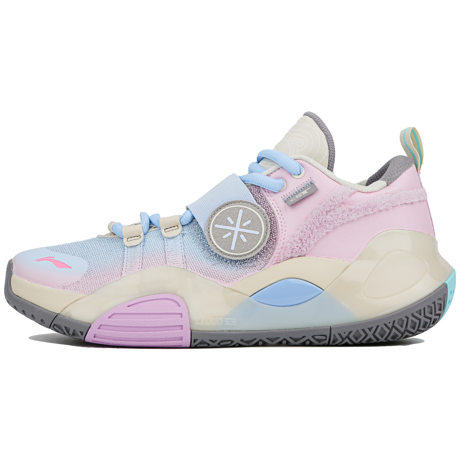 Баскетбольные кроссовки All City 8 унисекс с низким верхом синего/розового цвета Lining
Баскетбольные кроссовки All City 8 унисекс с низким верхом синего/розового цвета Lining