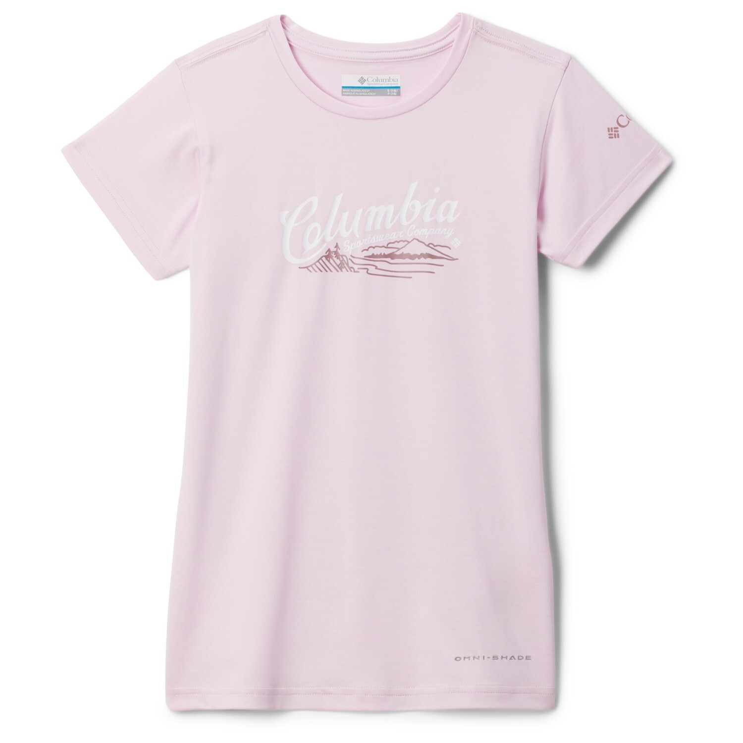 Функциональная рубашка Columbia Kid's Mission Peak Graphic Shirt S/S, цвет Pink Dawn/Scripted Scene
Функциональная рубашка Columbia Kid's Mission Peak Graphic Shirt S/S, цвет Pink Dawn/Scripted Scene