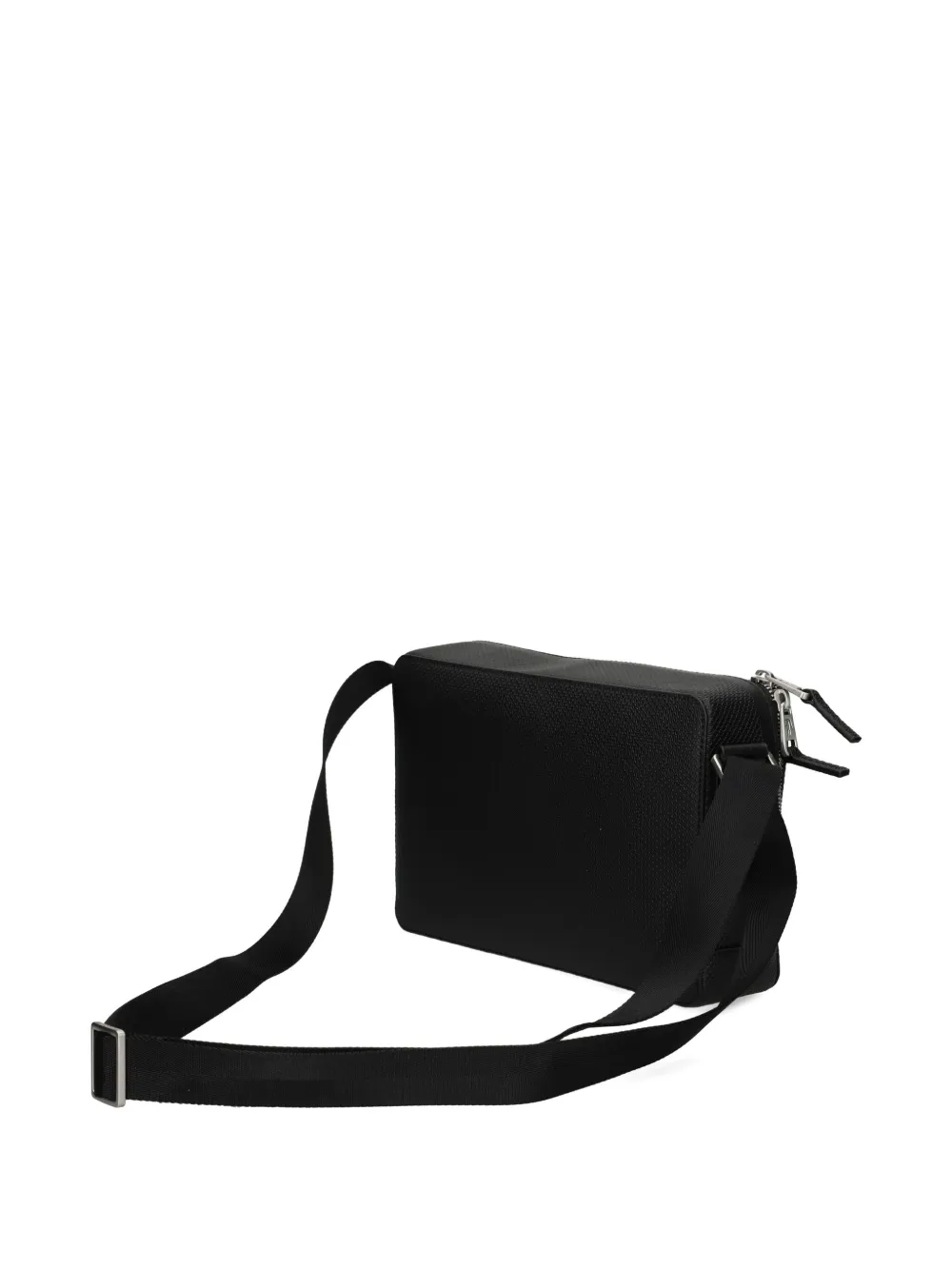 Текстурированная сумка через плечо с застежкой-молнией Lacoste, черный
Текстурированная сумка через плечо с застежкой-молнией Lacoste, черный