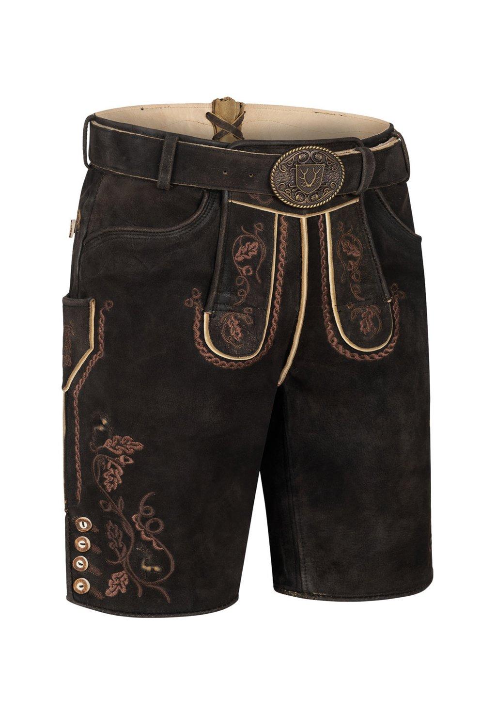 Кожаные брюки Krüger Dirndl, темно-коричневый
Кожаные брюки Krüger Dirndl, темно-коричневый