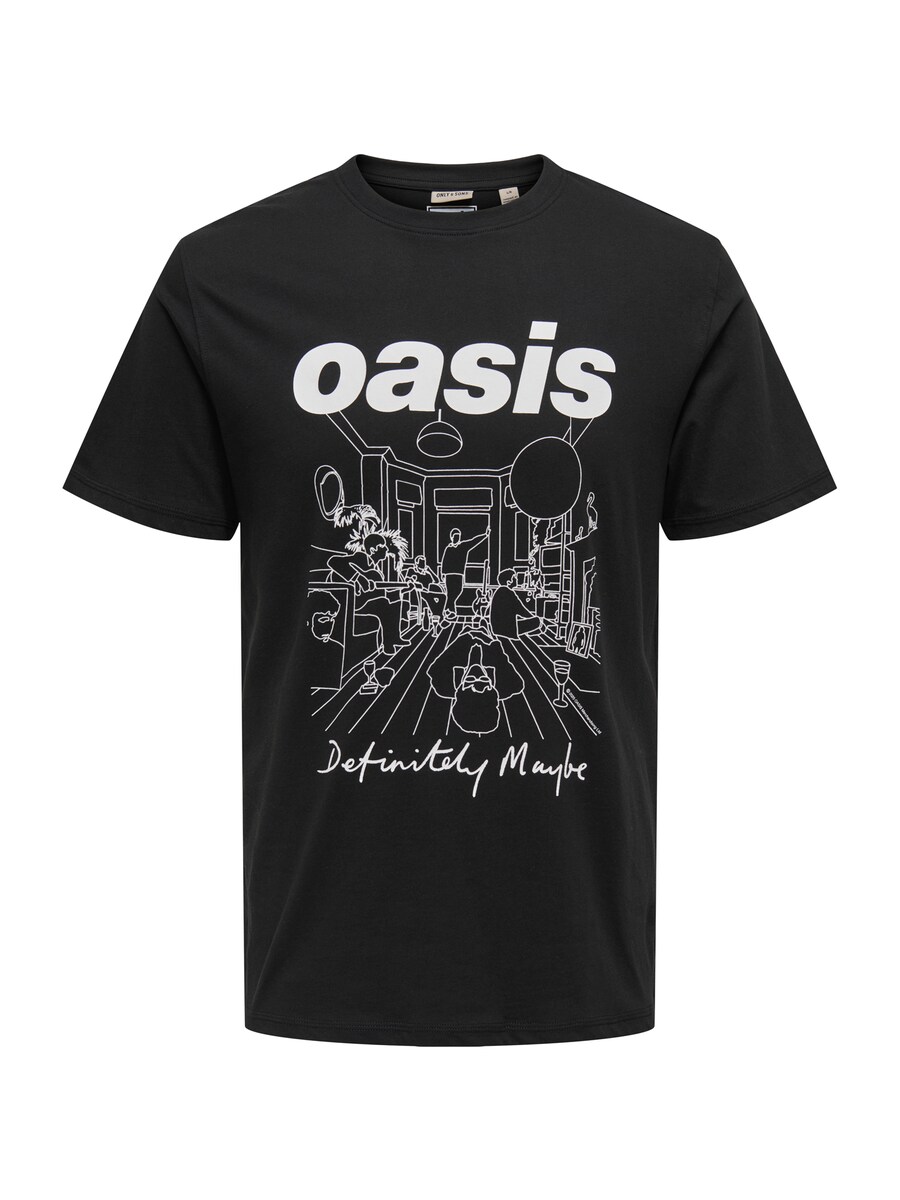 Рубашка Only & Sons ONSOASIS, черный
Рубашка Only & Sons ONSOASIS, черный