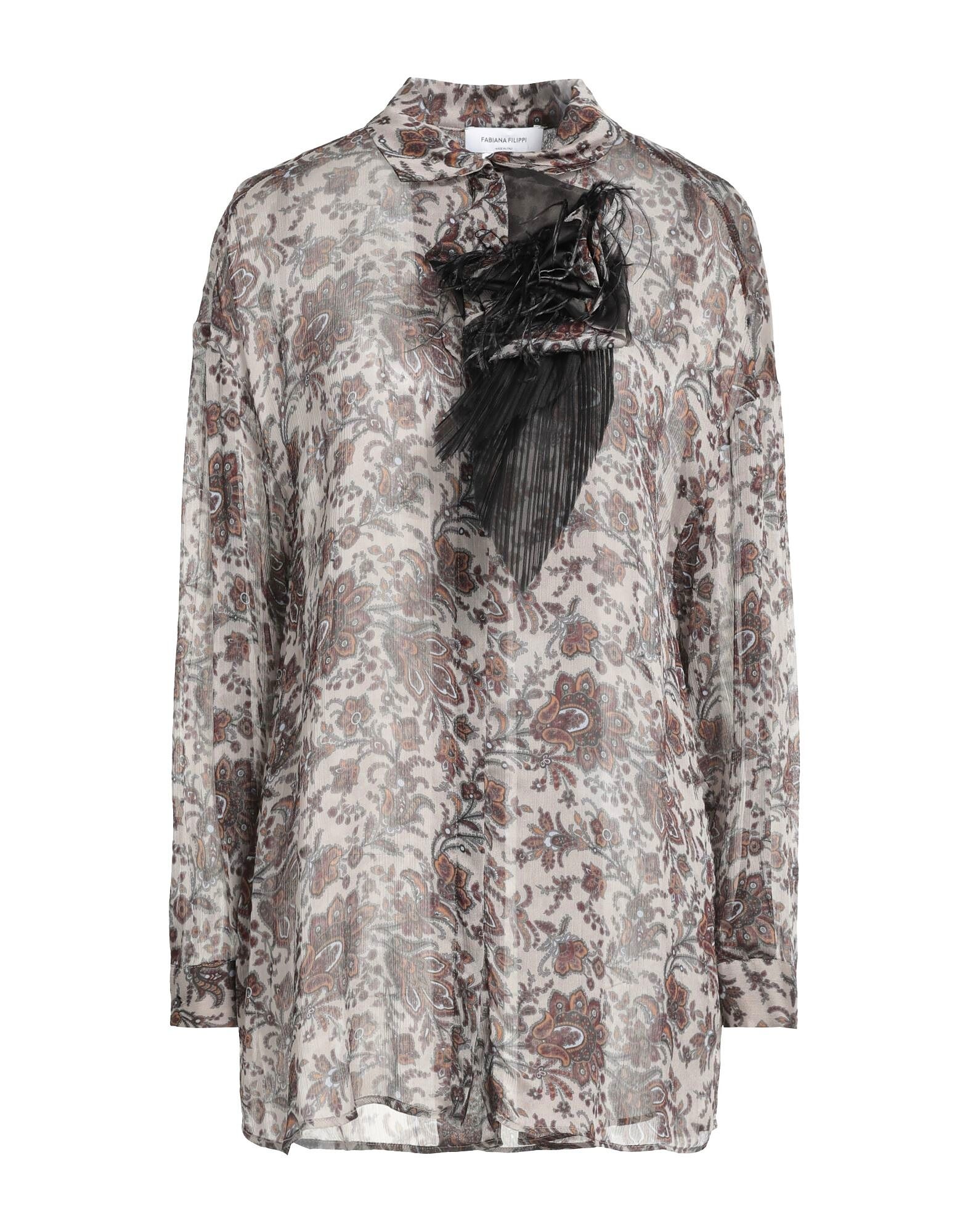 Рубашка Fabiana Filippi, серо-коричневый
Рубашка Fabiana Filippi, серо-коричневый