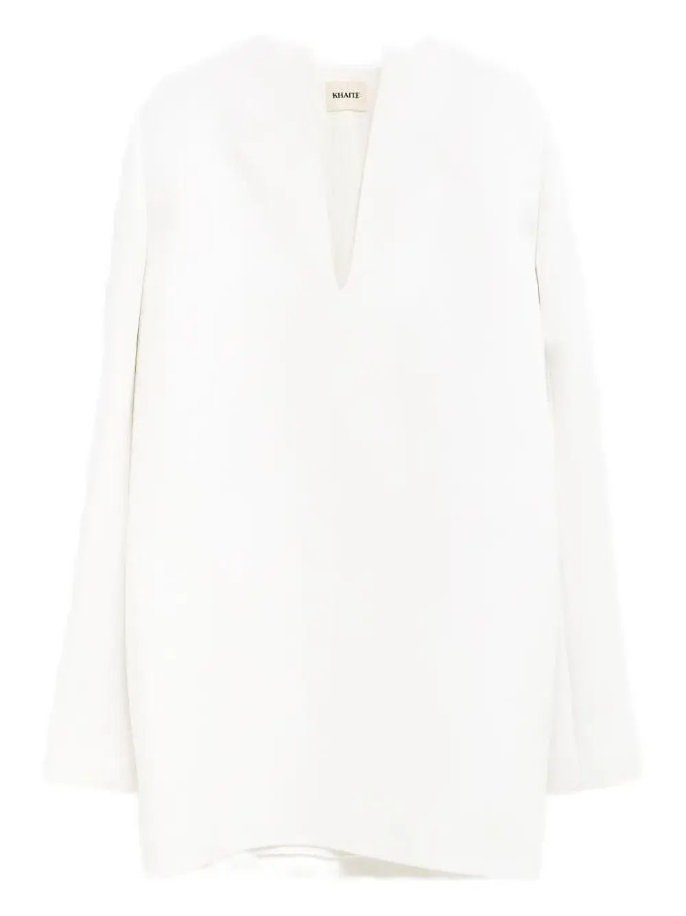 Платье с V-образным вырезом KHAITE, белый
Платье с V-образным вырезом KHAITE, белый