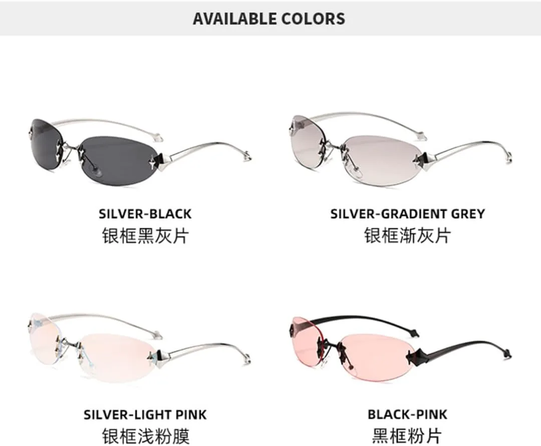 Безрамочные солнцезащитные очки для женщин, модные, в стиле ретро, металлические, декоративные, роскошные, с защитой от УФ-излучения UV400 VFDHN, Xh7586-c4
Безрамочные солнцезащитные очки для женщин, модные, в стиле ретро, металлические, декоративные, роскошные, с защитой от УФ-излучения UV400 VFDHN, Xh7586-c4