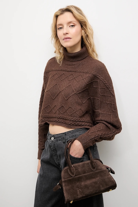 Кашемировый свитер Answear.Lab, коричневый
Кашемировый свитер Answear.Lab, коричневый
