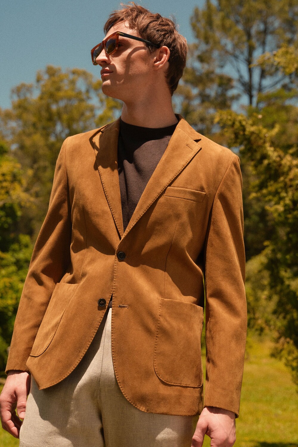 Блейзер из искусственной замши Next, коричневый
Блейзер из искусственной замши Next, коричневый