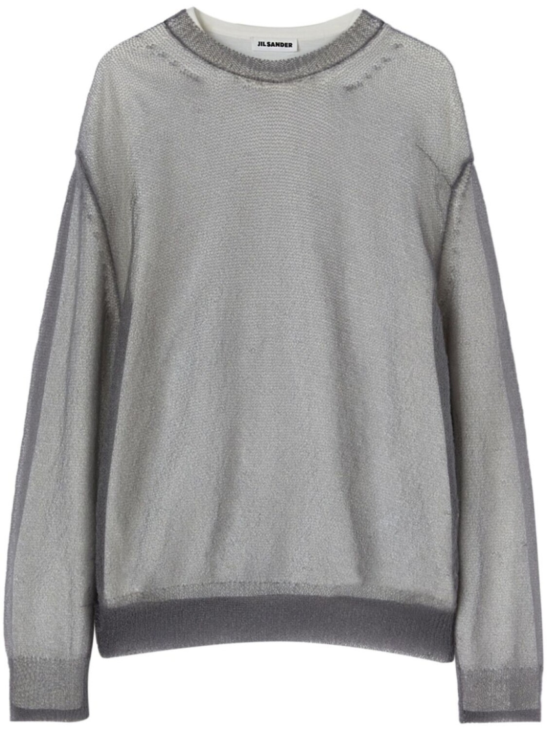 Jil Sander многослойный джемпер, серый
Jil Sander многослойный джемпер, серый