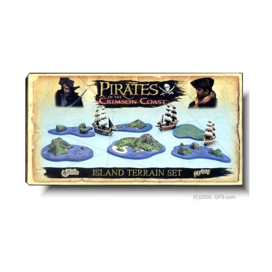 Набор «Островной ландшафт № 2» — «Пираты Багрового Берега», Pirates CSG - Game Aids (Gale Force Nine)
Набор «Островной ландшафт № 2» — «Пираты Багрового Берега», Pirates CSG - Game Aids (Gale Force Nine)