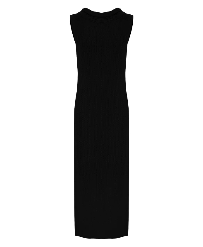 Стильное вязаное платье с украшениями Kocca, черный
Стильное вязаное платье с украшениями Kocca, черный