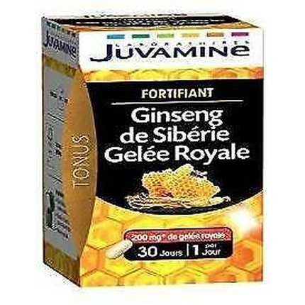Укрепляющий сибирский женьшень и маточное молочко Juvamine
Укрепляющий сибирский женьшень и маточное молочко Juvamine