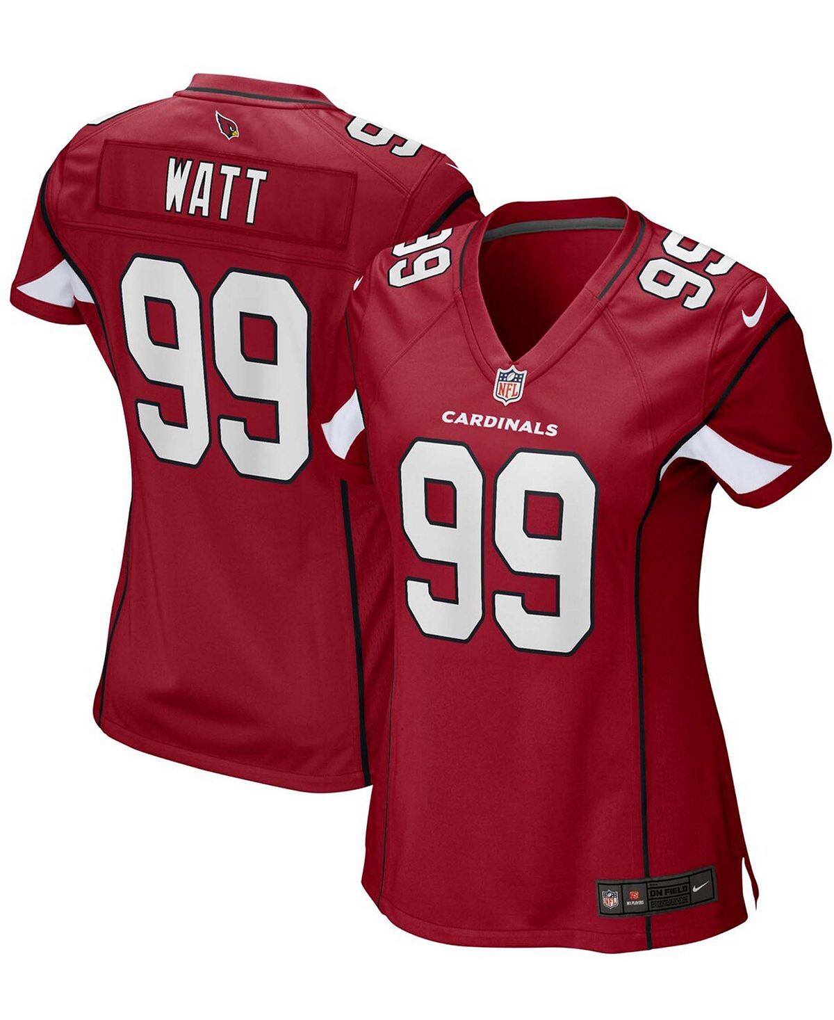 Женский Джей-Джей Игровая майка Watt Cardinal Arizona Cardinals Nike
Женский Джей-Джей Игровая майка Watt Cardinal Arizona Cardinals Nike