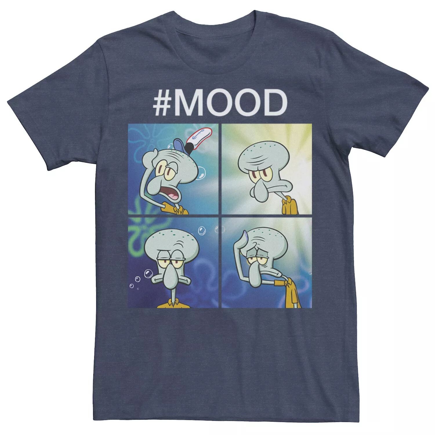 Мужская футболка с рисунком SpongeBob SquarePants Squidward Mood Nickelodeon
Мужская футболка с рисунком SpongeBob SquarePants Squidward Mood Nickelodeon