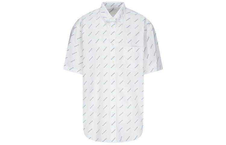 Рубашка мужская белая Balenciaga, белый
Рубашка мужская белая Balenciaga, белый