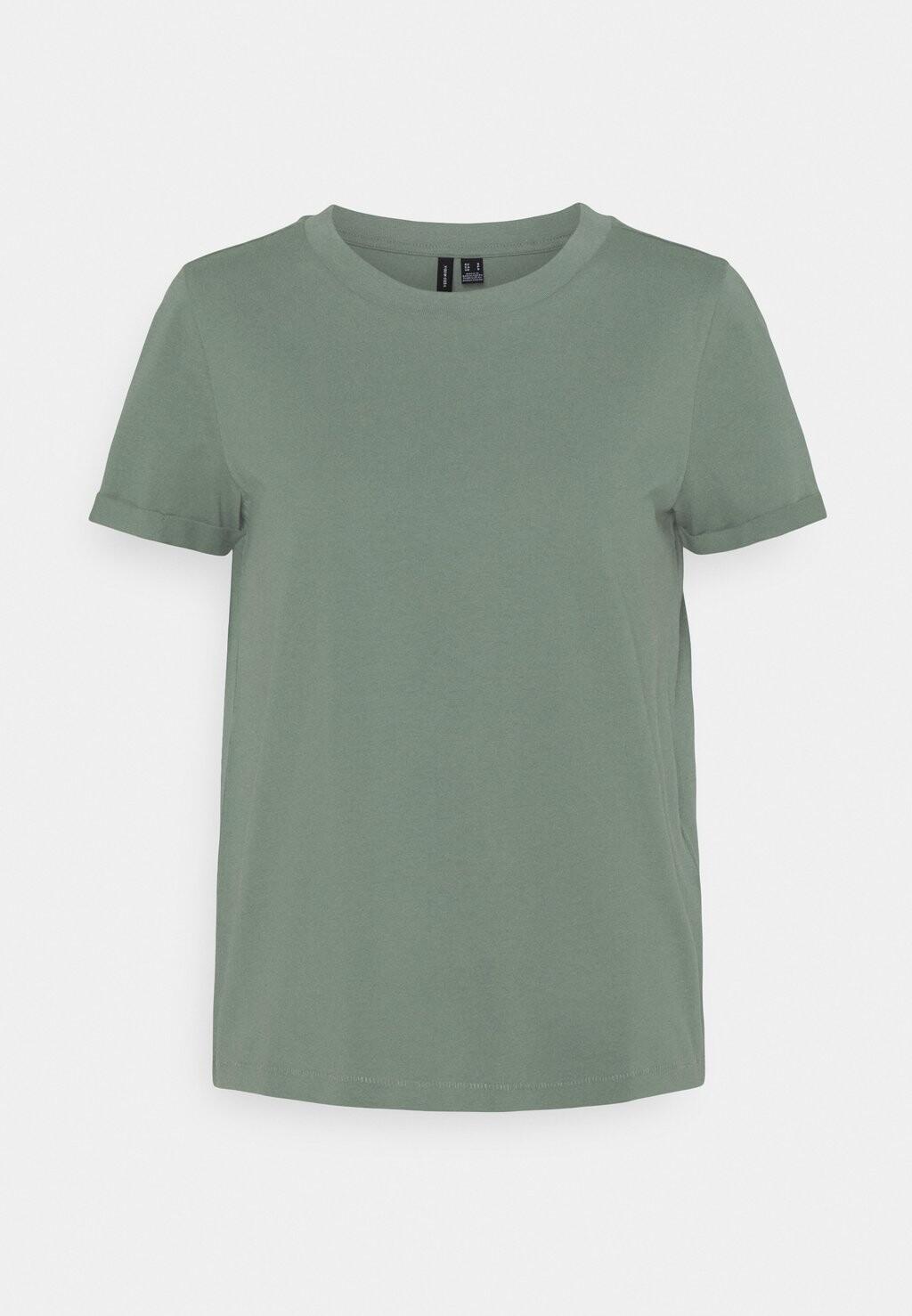Базовая футболка Vmpaula Vero Moda, зеленый
Базовая футболка Vmpaula Vero Moda, зеленый