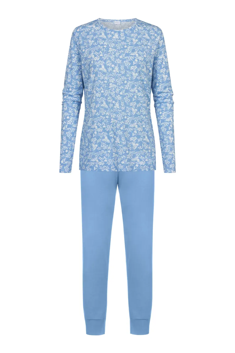 Пижама Mey "FLOWER MEADOW", удобный пояс, синий
Пижама Mey "FLOWER MEADOW", удобный пояс, синий