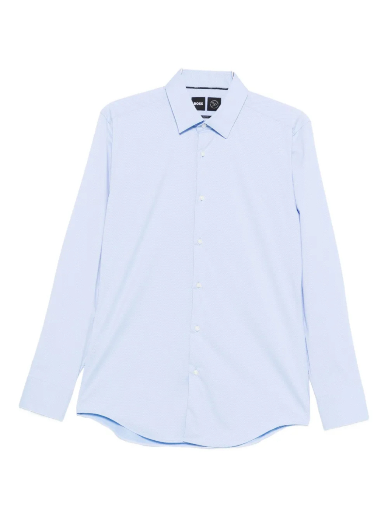 Рубашка с длинными рукавами и застежкой на пуговицы BOSS, синий
Рубашка с длинными рукавами и застежкой на пуговицы BOSS, синий