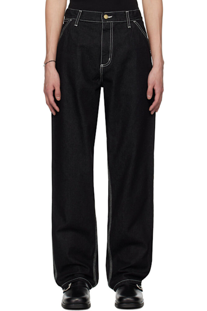 Черные простые джинсы Carhartt Work In Progress
Черные простые джинсы Carhartt Work In Progress