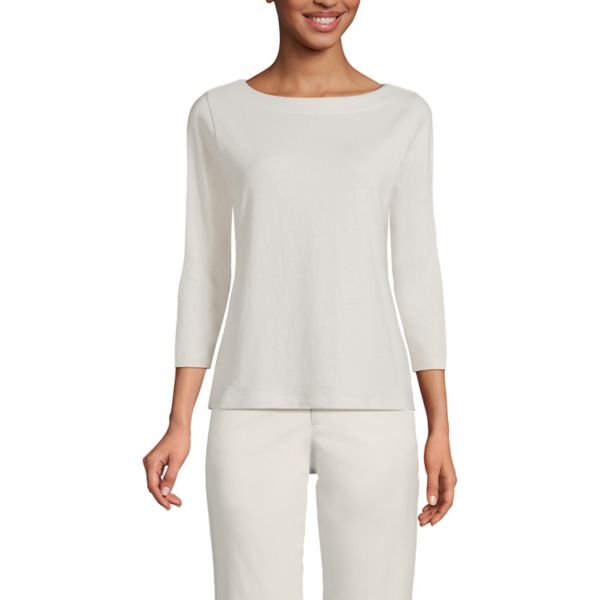 Женский матросский джемпер с лодочкой Lands' End, цвет oyster
Женский матросский джемпер с лодочкой Lands' End, цвет oyster