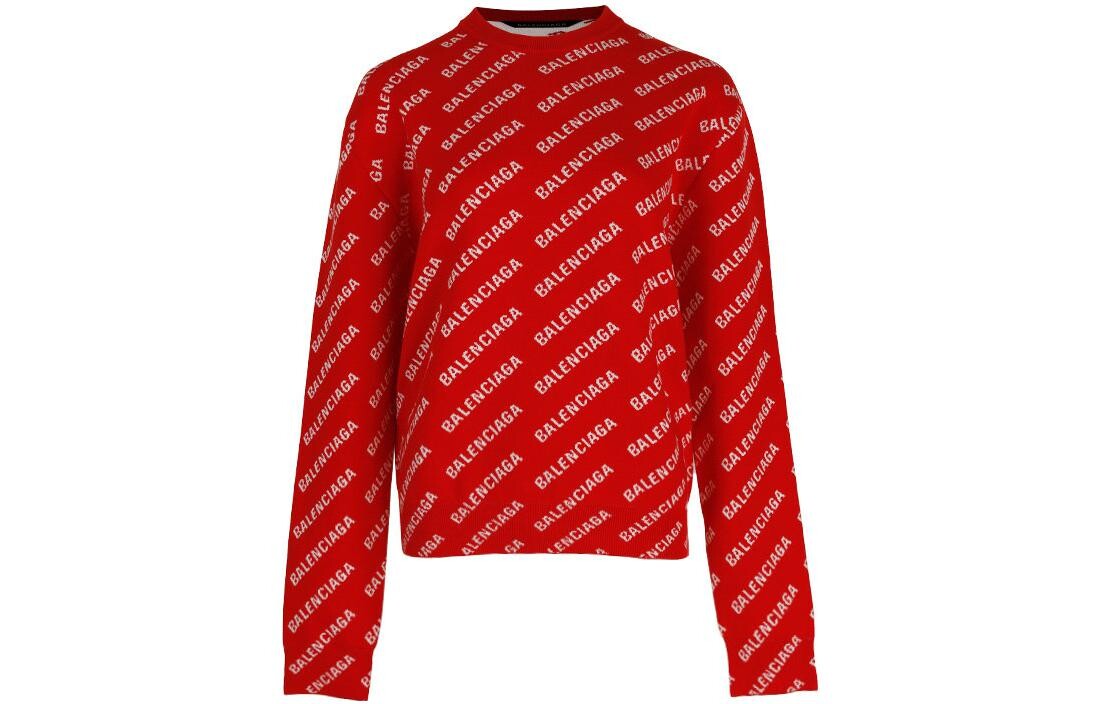 Свитер женский Balenciaga, красный
Свитер женский Balenciaga, красный