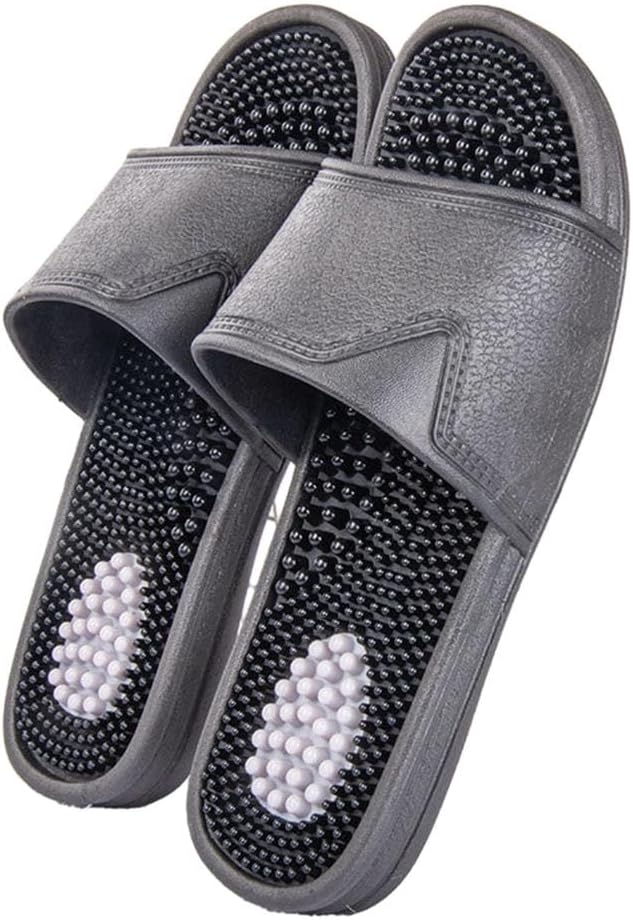 Летние массажные тапочки YFDZKJ для мужчин и женщин, массажные сандалии с акупрессурой и рефлексологией, обувь для облегчения подошвенного фасциита, улучшения кровообращения и массажной терапии, черный
Летние массажные тапочки YFDZKJ для мужчин и женщин, массажные сандалии с акупрессурой и рефлексологией, обувь для облегчения подошвенного фасциита, улучшения кровообращения и массажной терапии, черный