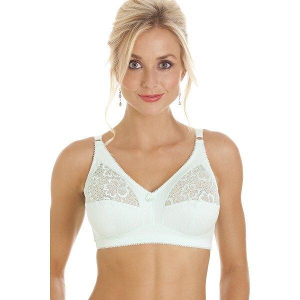 Мягкий комфортный бюстгальтер без косточек Camille, зеленый
Мягкий комфортный бюстгальтер без косточек Camille, зеленый