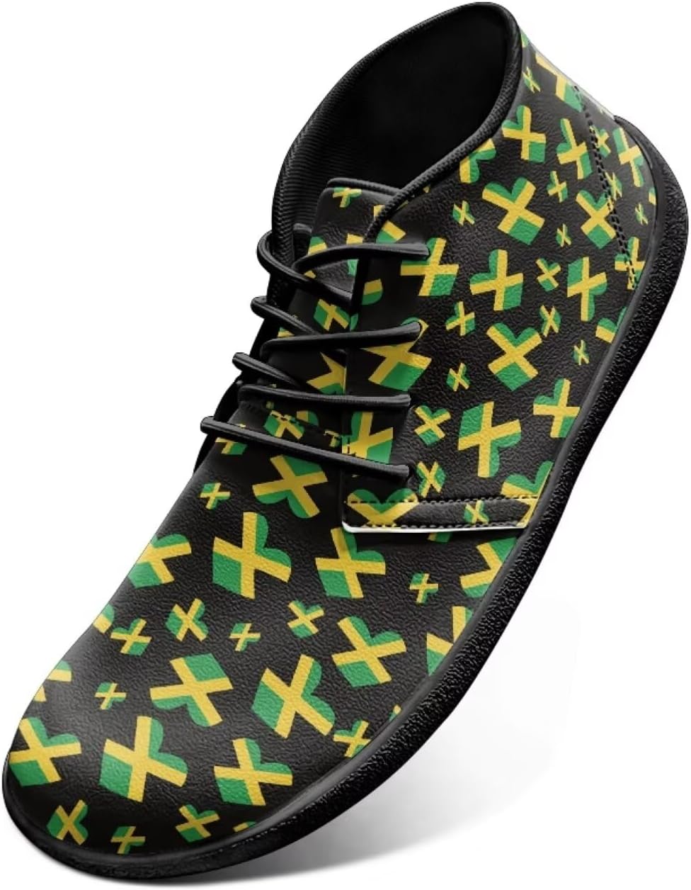 Мужские кроссовки UNICEU с широкой носочной частью, босоножечный стиль, с американским флагом, патриотическая обувь, нулевая платформa, повседневные прогулочные кроссовки, легкие тренировочные и беговые кроссовки, Jamaica Flag Heart Print
Мужские кроссовки UNICEU с широкой носочной частью, босоножечный стиль, с американским флагом, патриотическая обувь, нулевая платформa, повседневные прогулочные кроссовки, легкие тренировочные и беговые кроссовки, Jamaica Flag Heart Print