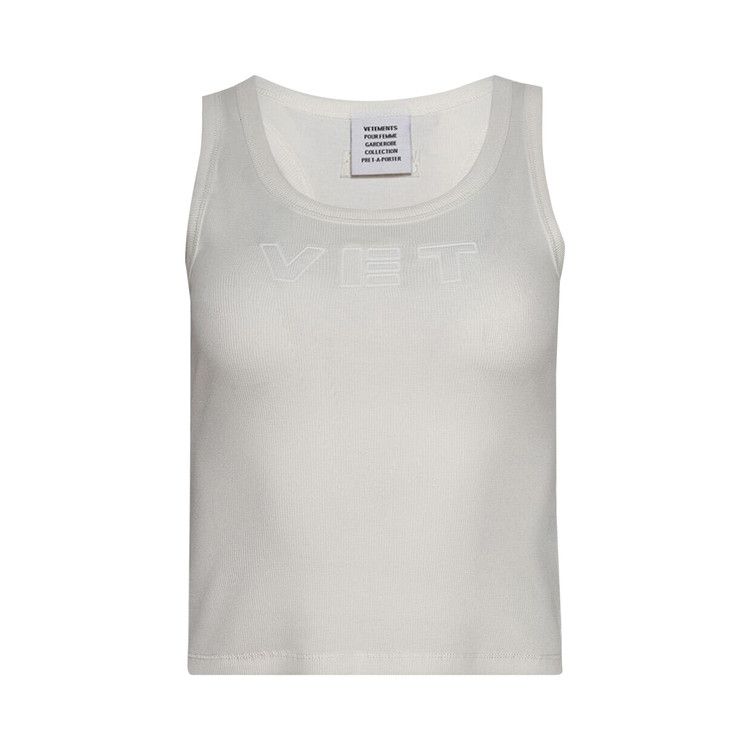 Топ Vetements Vet Tank Top, White
Топ Vetements Vet Tank Top, White