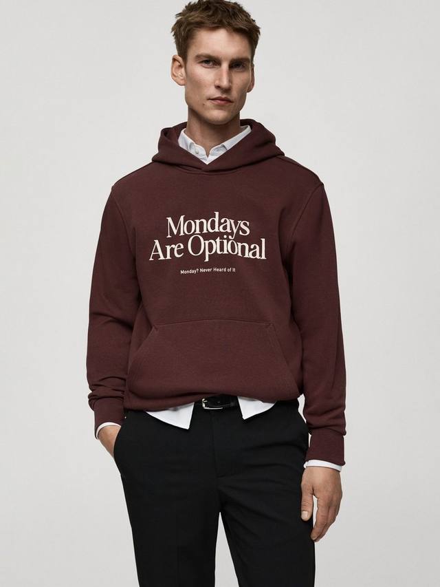 Толстовка с капюшоном Mondays Are Optional Mango, Dark Red
Толстовка с капюшоном Mondays Are Optional Mango, Dark Red