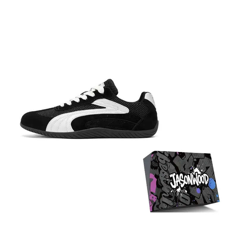 JASONWOOD Износостойкие дышащие легкие мужские низкие кеды повседневные черные, цвет Black
JASONWOOD Износостойкие дышащие легкие мужские низкие кеды повседневные черные, цвет Black