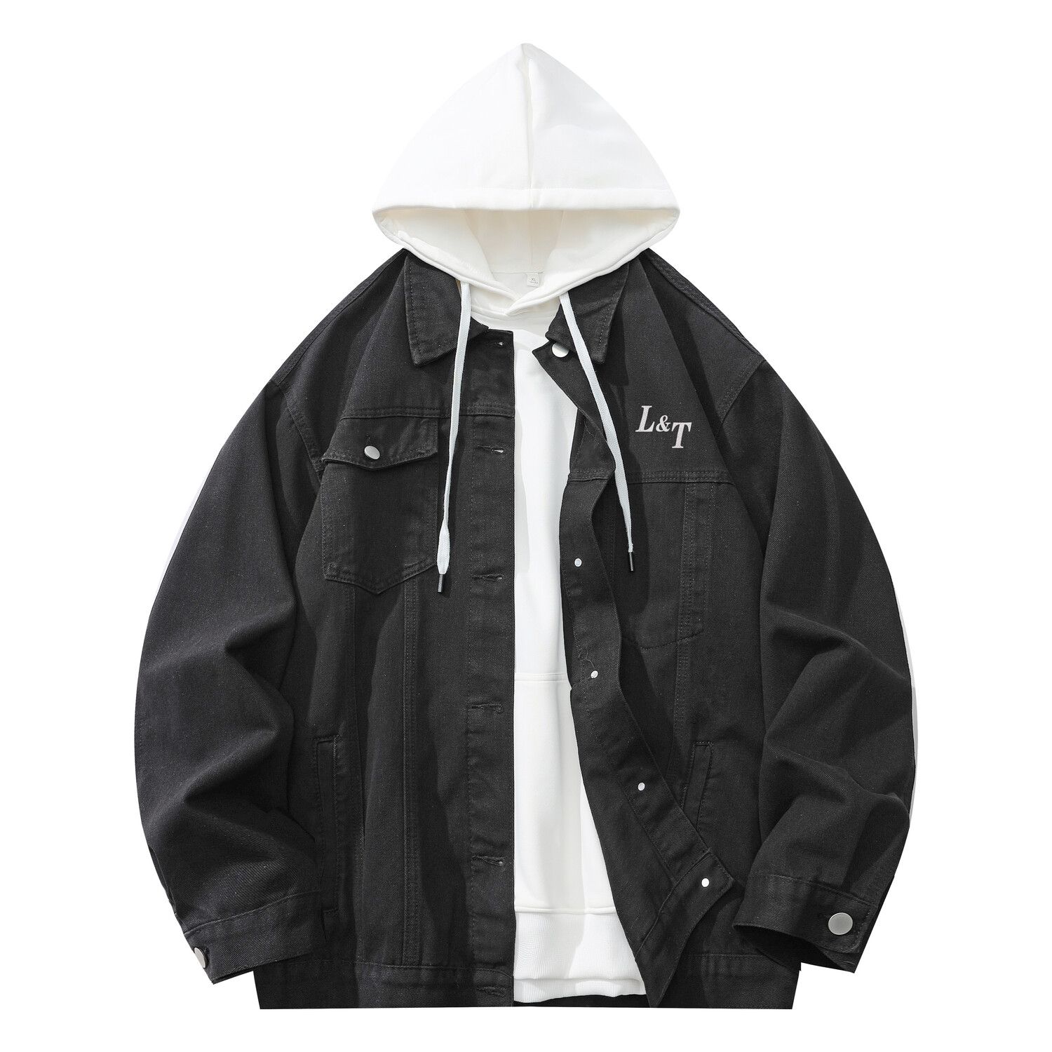 Джинсовая куртка унисекс LIVINGTOWN, Черный
Джинсовая куртка унисекс LIVINGTOWN, Черный