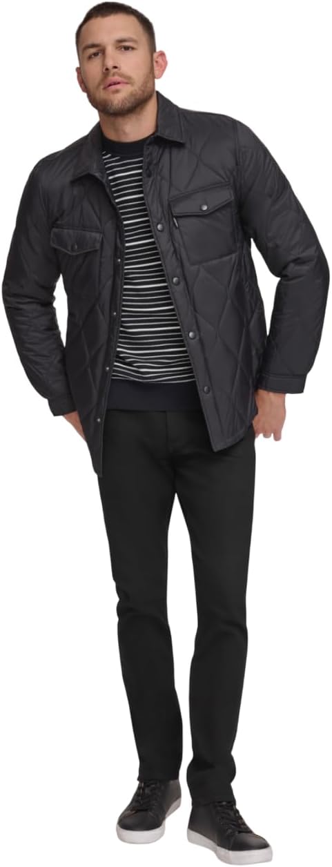 Мужская стеганая куртка Calvin Klein Diamond, Shacket Black
Мужская стеганая куртка Calvin Klein Diamond, Shacket Black