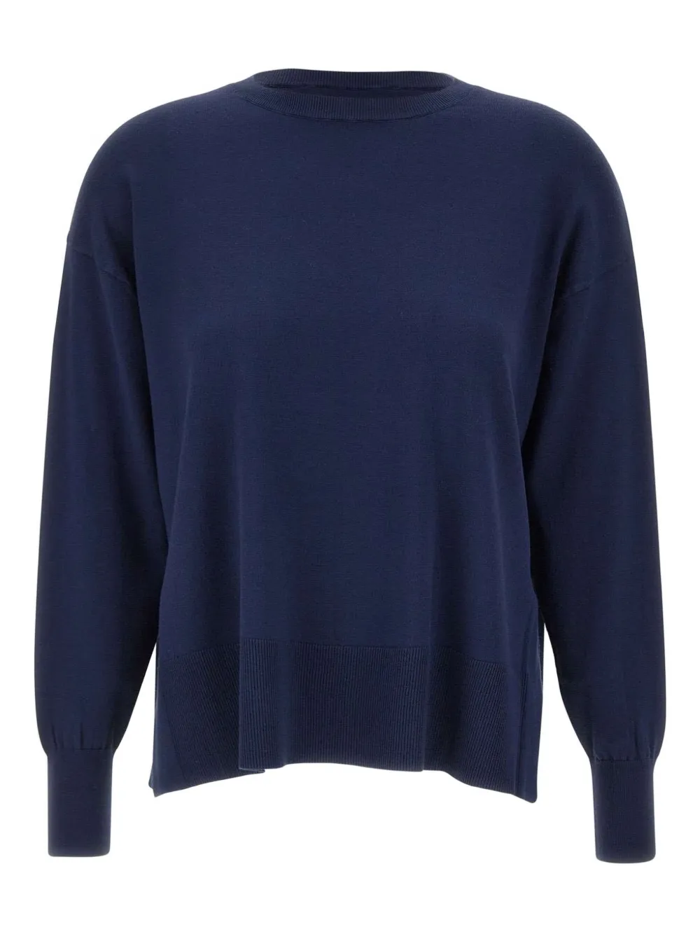 Свитер в рубчик с разрезами Kaos, синий
Свитер в рубчик с разрезами Kaos, синий