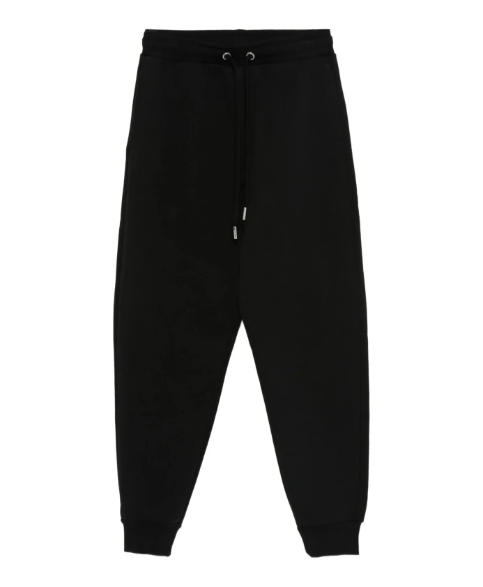 Черные хлопковые спортивные штаны на шнуровке Ami Paris, черный
Черные хлопковые спортивные штаны на шнуровке Ami Paris, черный