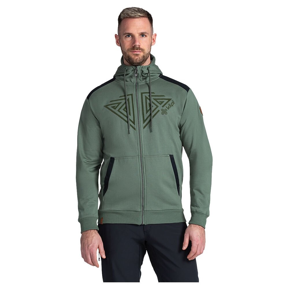 Толстовка Kilpi Adelan Full Zip, зеленый
Толстовка Kilpi Adelan Full Zip, зеленый