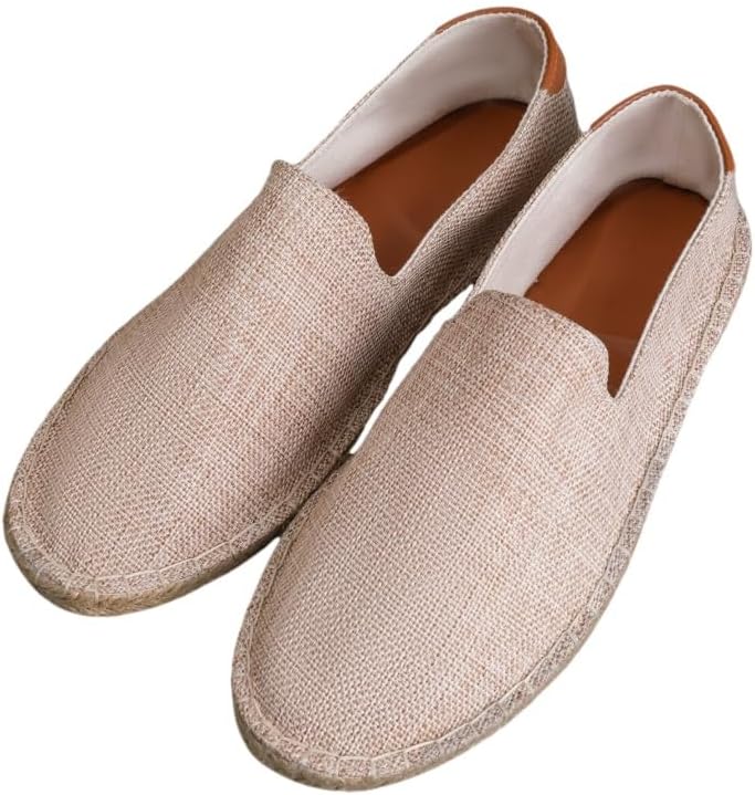 Мужские эспадрильи-лоаферы - удобная повседневная обувь без шнурков для ходьбы Hoalox, светло-коричневый
Мужские эспадрильи-лоаферы - удобная повседневная обувь без шнурков для ходьбы Hoalox, светло-коричневый