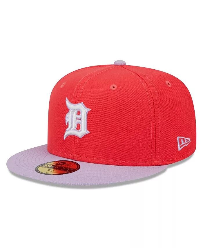 Мужская красно-лавандовая двухцветная кепка Detroit Tigers Spring Color 59FIFTY с приталенной кепкой New Era, красный
Мужская красно-лавандовая двухцветная кепка Detroit Tigers Spring Color 59FIFTY с приталенной кепкой New Era, красный