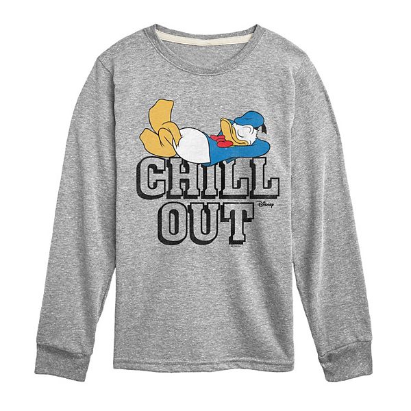 Футболка с длинным рукавом Disney's Donald Duck Chill Out для мальчиков 8-20 Licensed Character
Футболка с длинным рукавом Disney's Donald Duck Chill Out для мальчиков 8-20 Licensed Character