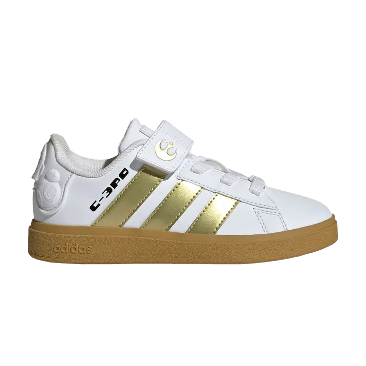 Кроссовки adidas Star Wars x Grand Court 2.0 C C-3PO, белый
Кроссовки adidas Star Wars x Grand Court 2.0 C C-3PO, белый
