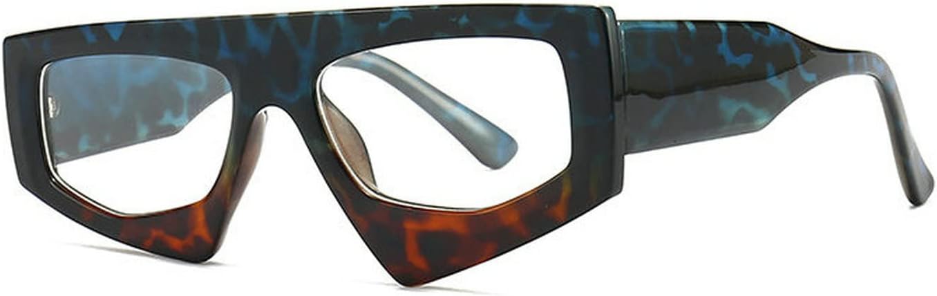 Солнцезащитные очки COTIA в стиле ретро, неровная квадратная форма, женские, модные, с ярким леопардовым принтом, защита от УФ-излучения UV400, мужские, с толстой оправой и градиентным переходом цвета, Blue Leopard Clear
Солнцезащитные очки COTIA в стиле ретро, неровная квадратная форма, женские, модные, с ярким леопардовым принтом, защита от УФ-излучения UV400, мужские, с толстой оправой и градиентным переходом цвета, Blue Leopard Clear