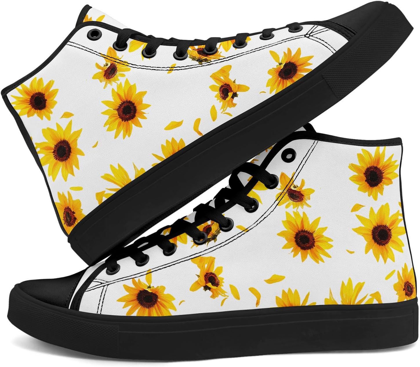 Женские высокие кеды из холщовой ткани AWSOLE Sunflower с цветочным принтом, шнуровкой, плоской подошвой, дышащие повседневные прогулочные кроссовки, белый/черный/желтый/оранжевый
Женские высокие кеды из холщовой ткани AWSOLE Sunflower с цветочным принтом, шнуровкой, плоской подошвой, дышащие повседневные прогулочные кроссовки, белый/черный/желтый/оранжевый