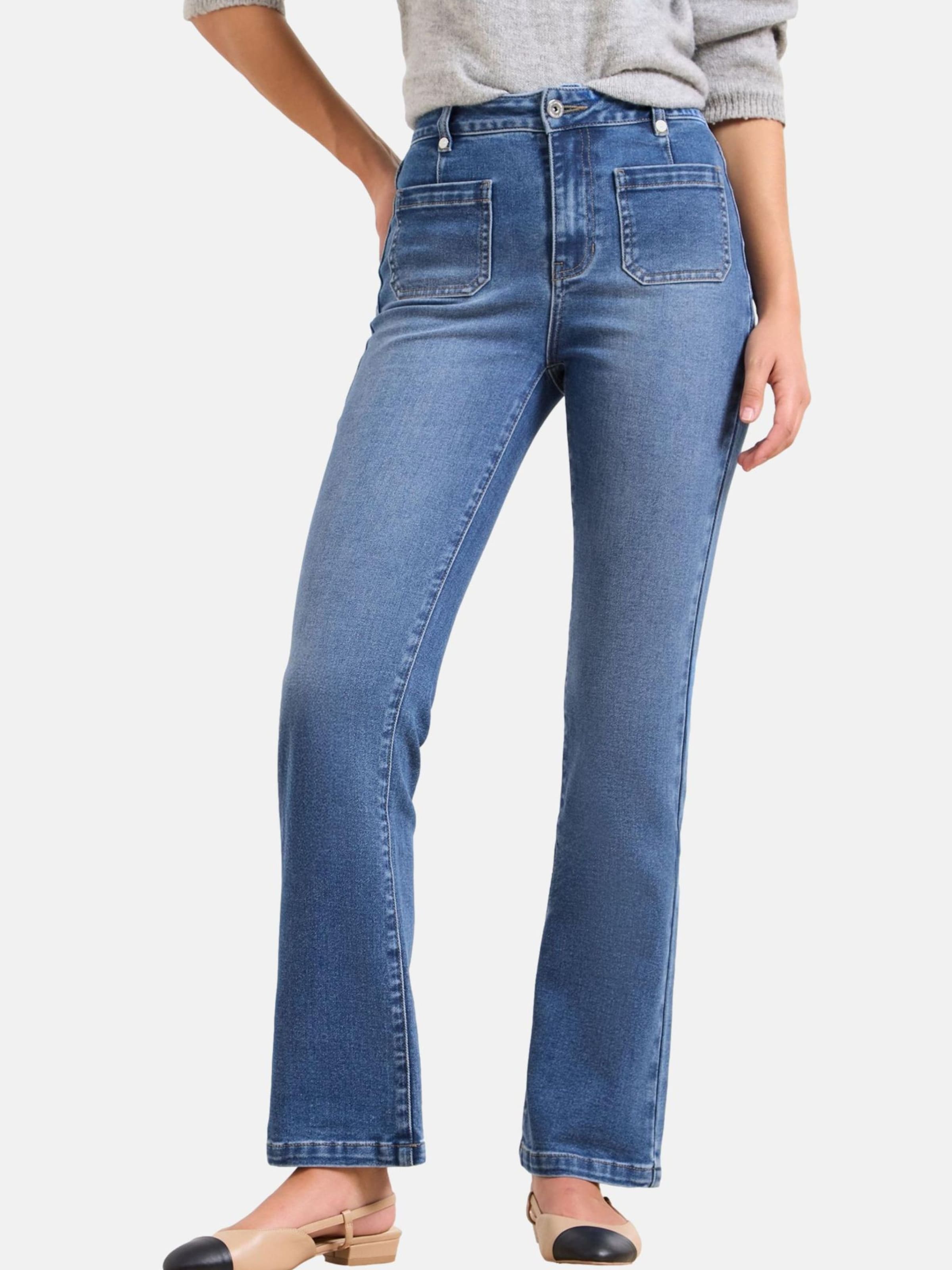 Lipsy Джинсы клеш в синем дениме
Lipsy Джинсы клеш в синем дениме